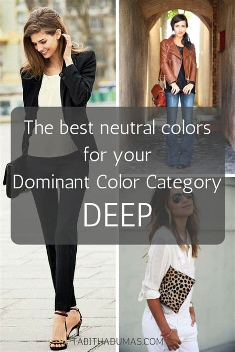 The Best Neutral Colors For Your Dominant Color Category Tabitha