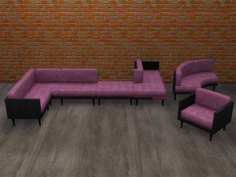 The Sims Resource City Living Sectional Sofa