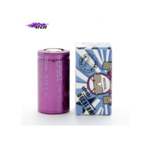 EFEST PILA IMR 18350 700MAH 10 5A MORADA Vapenjoy