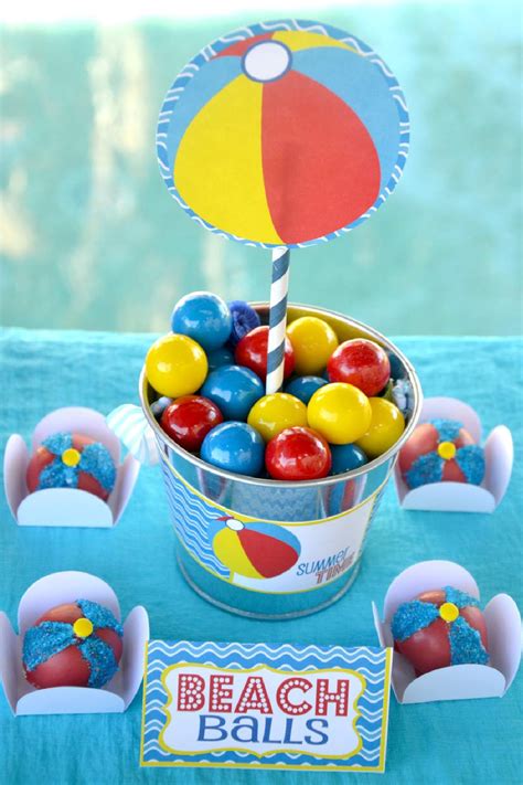 40 Fun and Colorful Pool Party Ideas! - The Catch My Party Blog