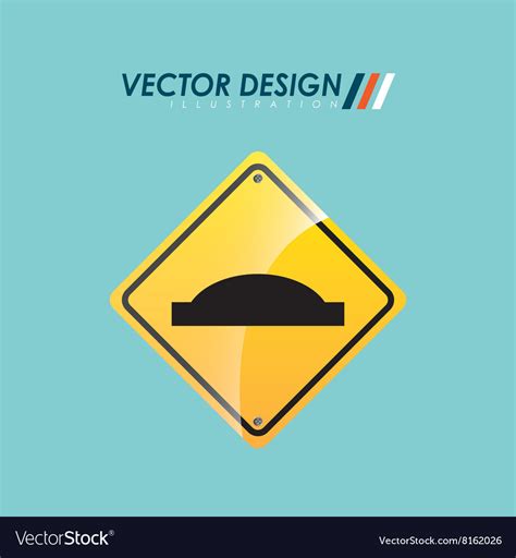 Traffic signal design Royalty Free Vector Image