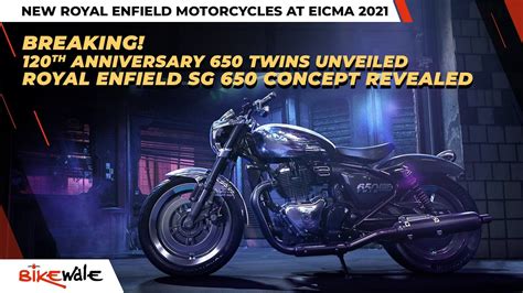 New Royal Enfield SG 650 Concept 650 Twins 120th Anniversary Edition