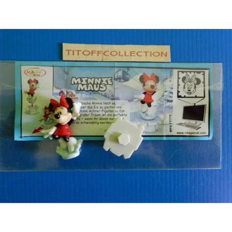 Figurine Kinder Mickey Mouse Avec Bpz Ft