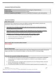 SITXWHS001 Practical Observation Use Hygienic Practices For Food Safety