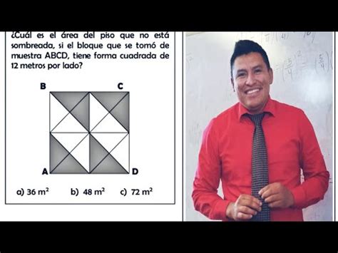 Cu L Es El Rea Del Piso Que No Est Sombreada Si El Bloque Abcd Mide