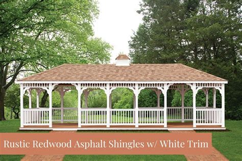 Popular Gazebo Designs & Color Schemes - B&L Woodworking