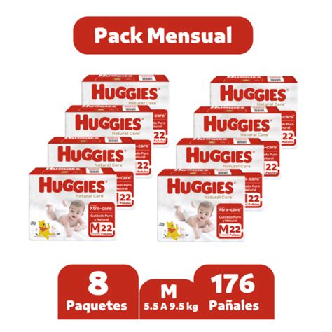 Pa Ales Huggies Natural Care M Unid Aseo Por Mayor