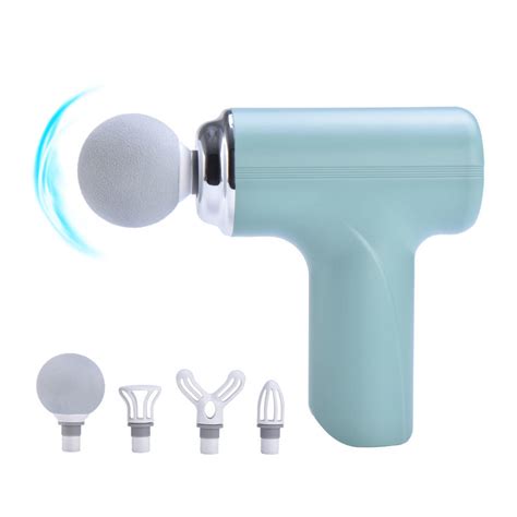 High Frequency Fascial Massager Gun Booster Rechargeable 2500mah Chiropractor Massager Gun