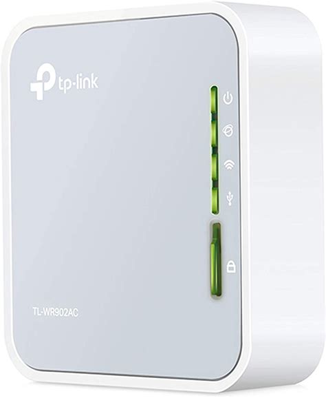 TP Link AC750 Wireless Portable Nano Travel Router TL WR902AC