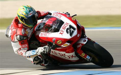 Troy Bayliss Switches Places With Troy Corser On The World Superbike