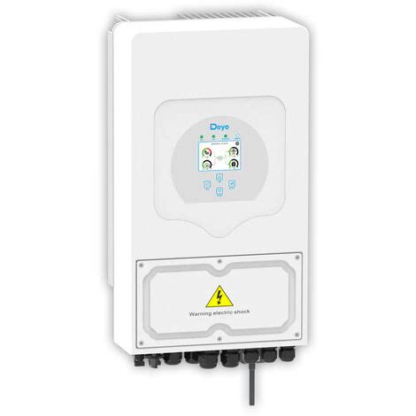 Inversor hàbrido monofàsico de 3 6 kW con contador integrado WiFi y