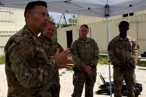 Top Cop Visits 7th Sfs Air Force Security Forces Center Article Display