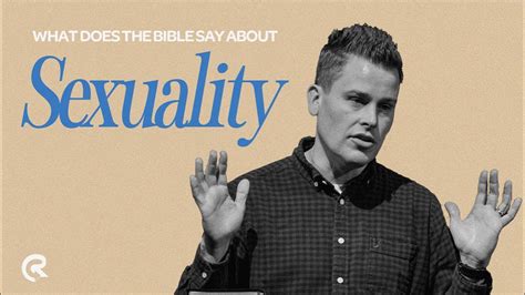 What Does The Bible Say About Sexuality Youtube