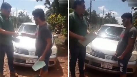 Vídeo Hombre Sortea Carro Para Pagar Operación De Su Hija Y Ganador Lo Devuelve