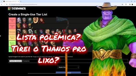 Marvel Future Fight Tier List De Personagens T Fev Youtube