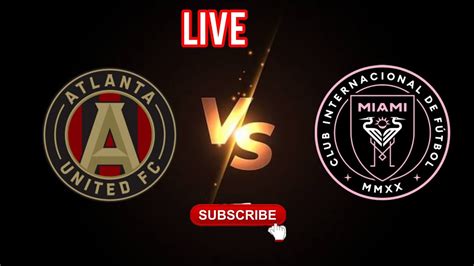 Inter Miami CF vs Atlanta United en vivo Liga Mayor de Fútbol de