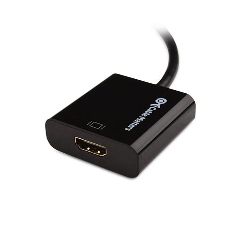 Cable Matters Active DisplayPort to HDMI Adapter (Active DP to HDMI ...