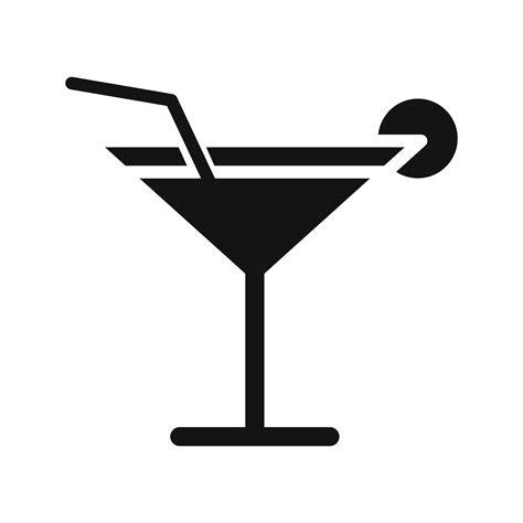 Vector Cocktail Icon 442801 Vector Art At Vecteezy