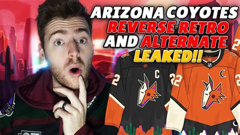 News On The Arizona Coyotes Reverse Retro 2 And Alternate Jerseys