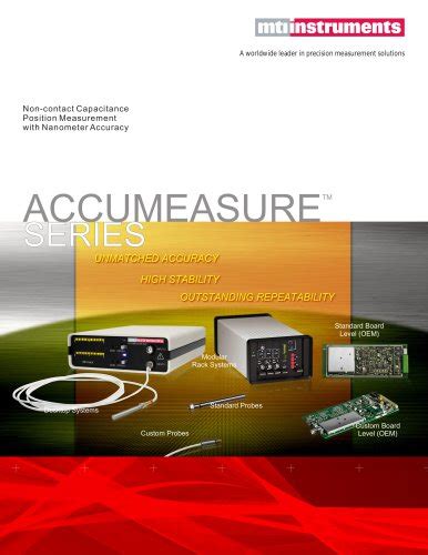 Microtrak 4 Laser Sensor MTI Instruments PDF Catalogs Technical