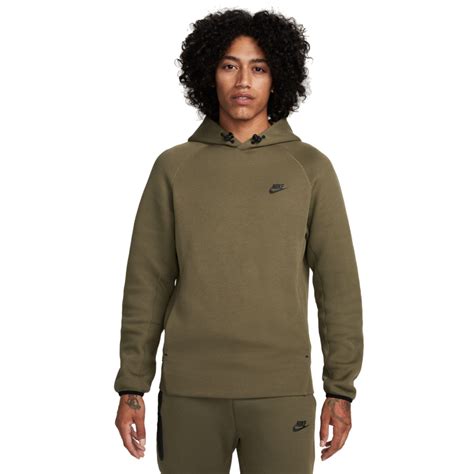 Nike Tech Fleece Hoodie Sportswear Olive Green Black Knvbshopnl