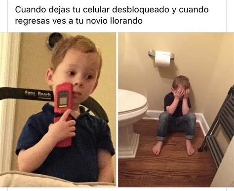 Cuando Dejas Tu Celular Desbloqueado Y Cuando Regresas Ves A Tu Novio