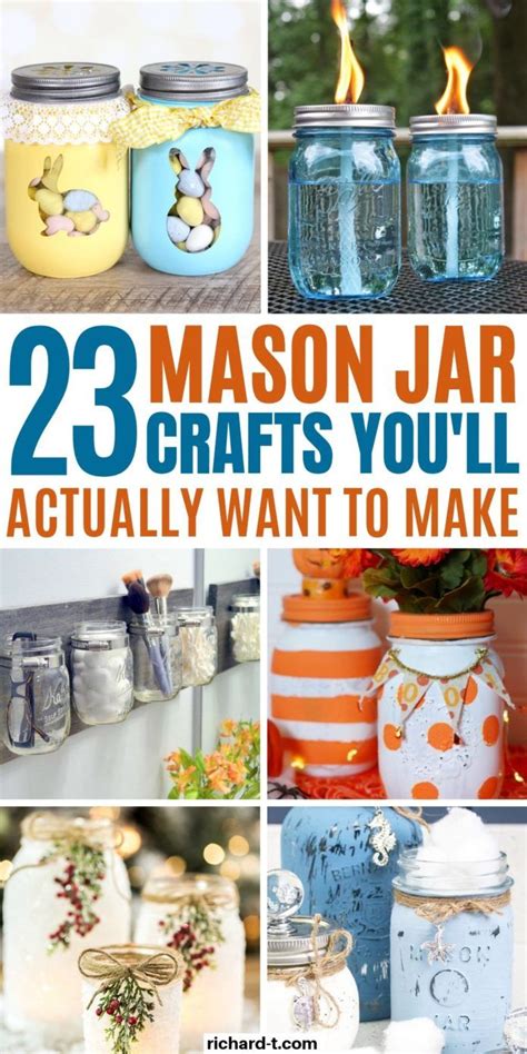 23 Easy Diy Mason Jar Crafts That Look Spectacular Easy Mason Jar Crafts Mason Jar Crafts Diy