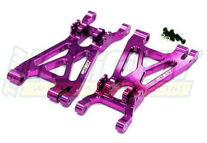 Алюминиевые рычаги подвески Integy Lower Suspension Arm Purple Savage X ...