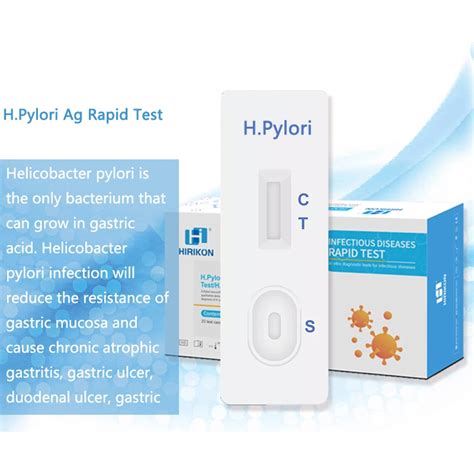 H Pylori Ag Test Helicobacher Pylori Antigen Test Cassette H