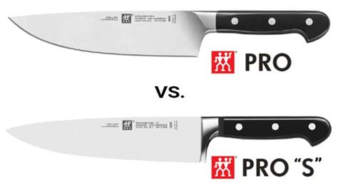 Zwilling J.A. Henckels Pro vs. Pro “S”: Differences, Similarities, Pros ...