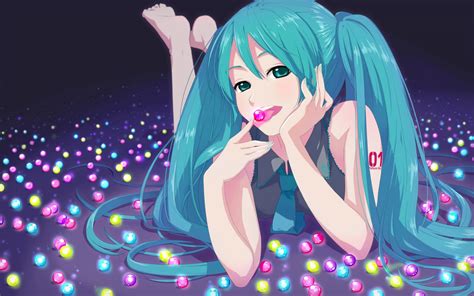 Wallpaper Illustration Anime Vocaloid Hatsune Miku Screenshot