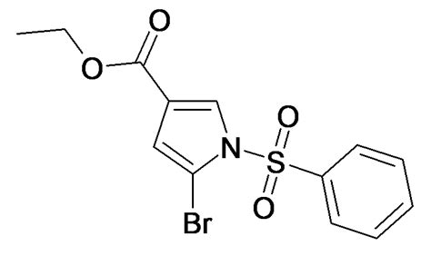 MFCD34168781 1 Benzenesulfonyl 5 Bromo 1H Pyrrole 3 Carboxylic Acid