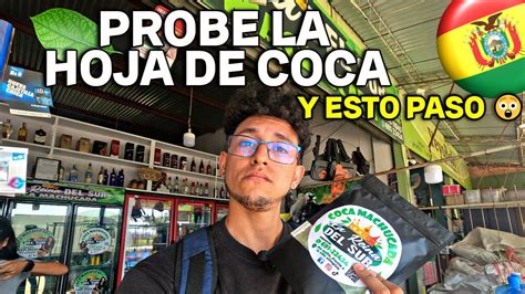 Prob La De Coca Por Primera Vez Coca Boliviana Youtube