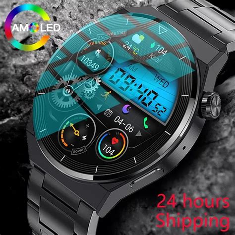 GT3 Pro Smartwatch Imperme Vel Para Homens E Mulheres Tela HD AMOLED