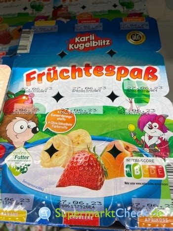 Karli Kugelblitz Angebot Testergebnisse Supermarktcheck