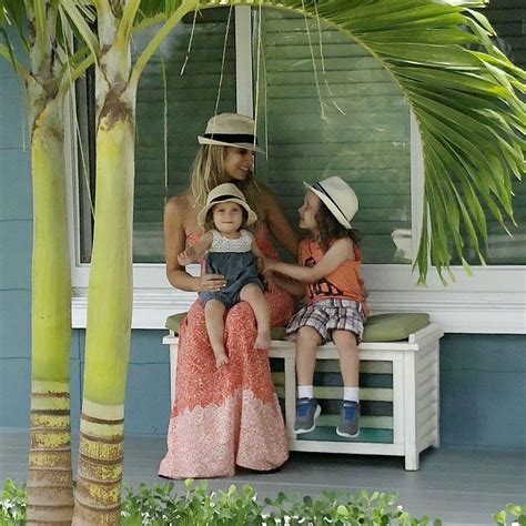 Patricia Fisico with her two Children's Max & Madison | Trish stratus, Family tropical vacation ...