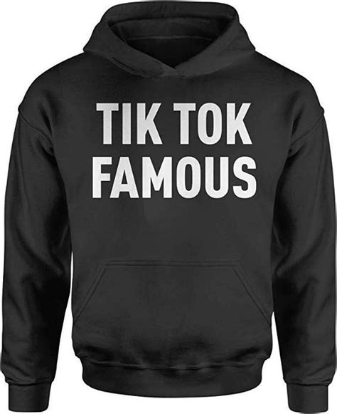 Hoodie Sweater Tik Tok Famous Maat 140 9 11 Jaar