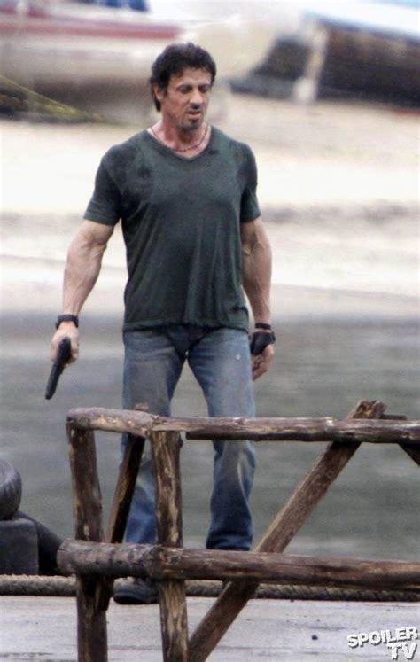 First Look At Sylvester Stallone In The Expendables — Geektyrant