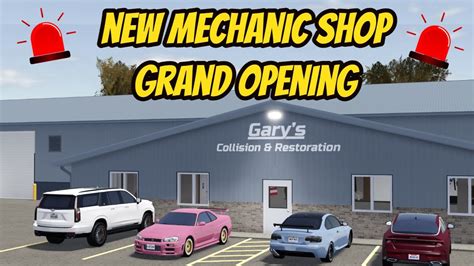 Greenville Wisc Roblox L New Mechanic Shop Repair Update Roleplay