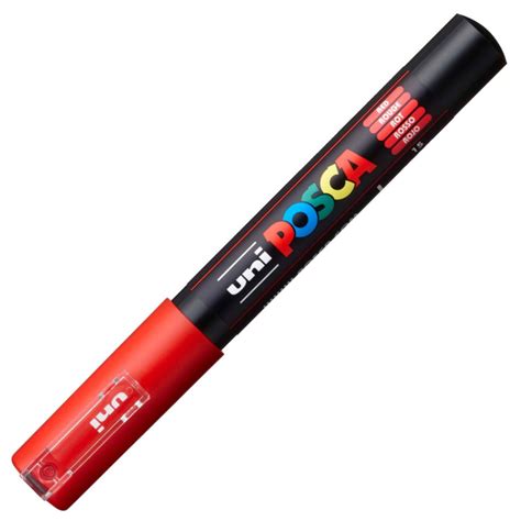 Uni Posca Paint Marker PC 1MC Conische Punt Rood Be Creative Shop