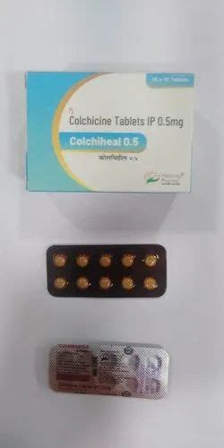 Colchiheal Colchicine Tablets 0 5 Mg At Rs 34 Stripe In Nagpur ID