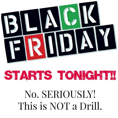 Targets And Walmarts Black Friday Deals Start Tonight Online Be Ready Tonight Is Black