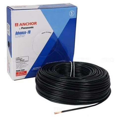 Anchor Advance Fr Sq Mm Black M Fr Pvc Insulated Wire At Rs