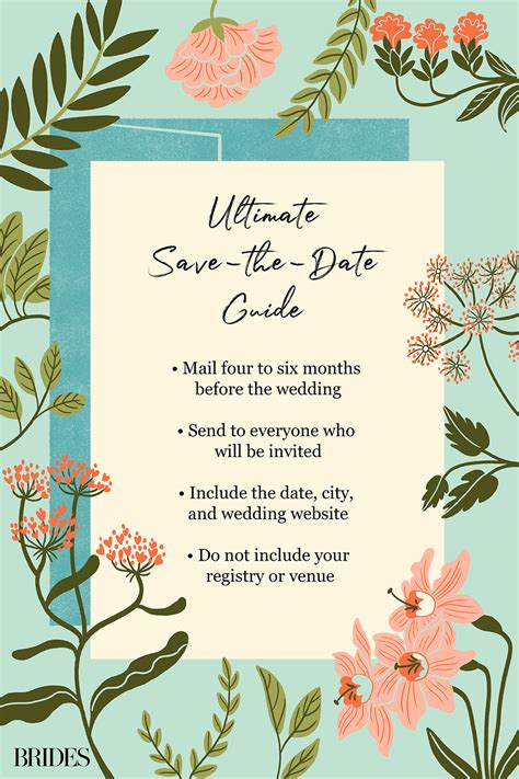 Save The Date Etiquette You Need To Know