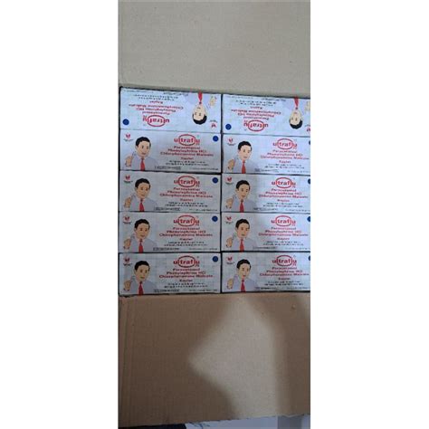 Jual Ultraflu Pe 1 Box 25 Strip 4 Kaplet Shopee Indonesia