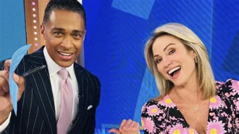 Good Morning America Hosts Tj Holmes And Amy Robach ‘off Air Following