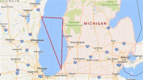 Lake Michigan Circle Tour Map Maping Resources