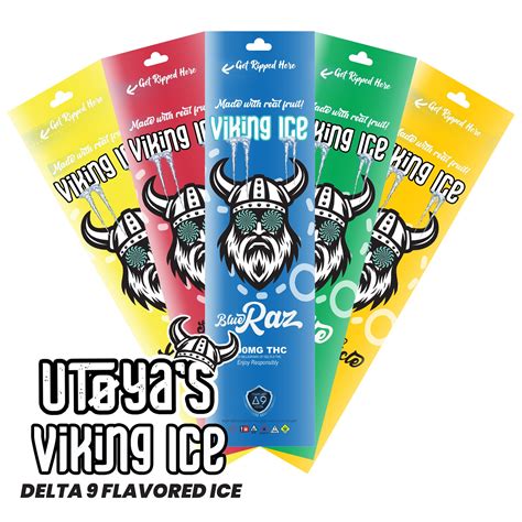 Viking Ice - THC Freezer Pops / Ice Pops for Adults