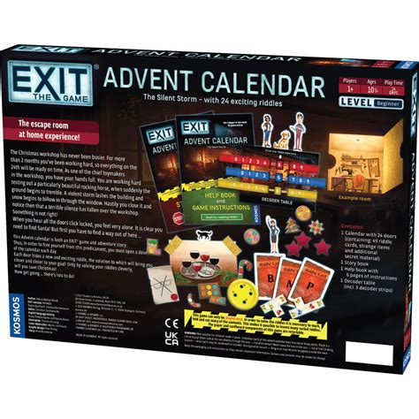 Exit Advent Calendar The Silent Storm Across The Board Game Cafe