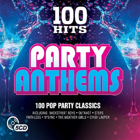 100 Hits Party Anthems 5 Cds Cedech